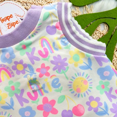 Vestido Dia Feliz - Lilás
